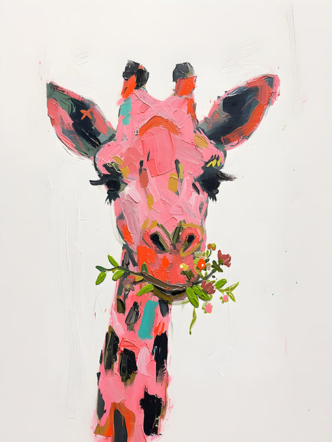 ANIMAL ART GIRAFFE