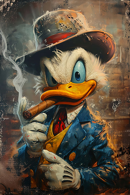 AMINE ART DAFFY DUCK