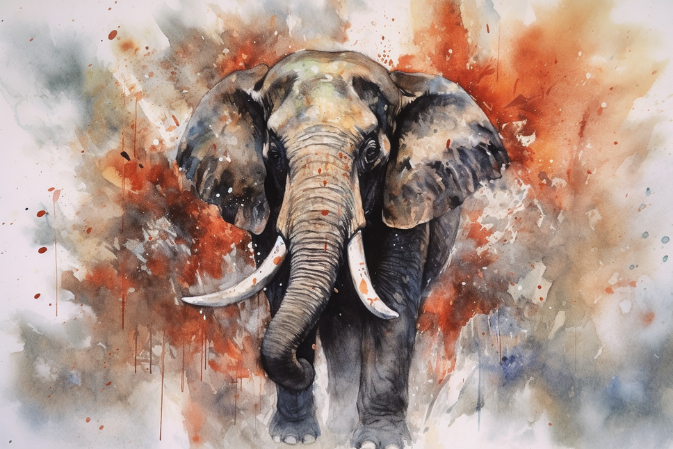 ANIMAL ART ELEPHATS