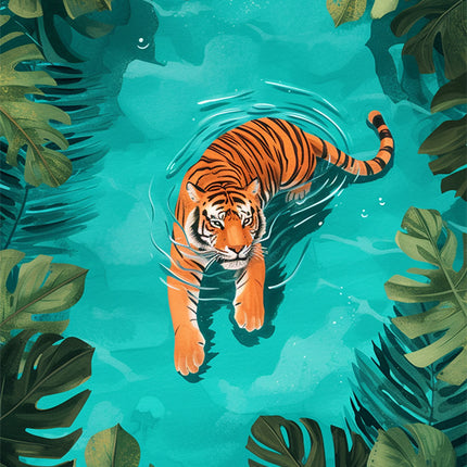 ANIMAL ART TIGER