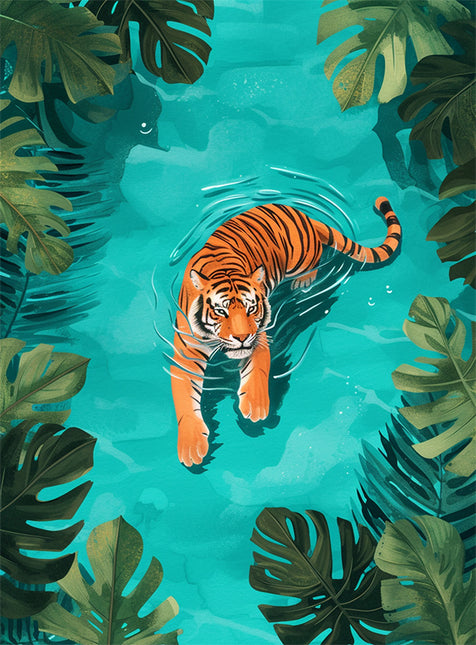ANIMAL ART TIGER