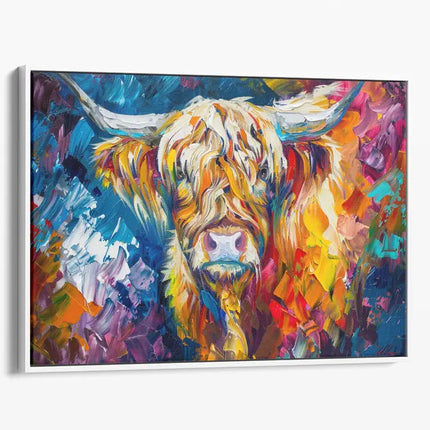 ANIMAL ART HIGHLAND COW