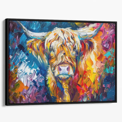 ANIMAL ART HIGHLAND COW