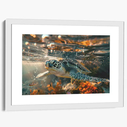 ANIMAL ART TURTLE
