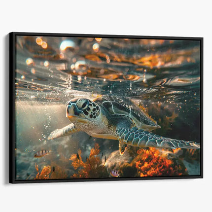 ANIMAL ART TURTLE
